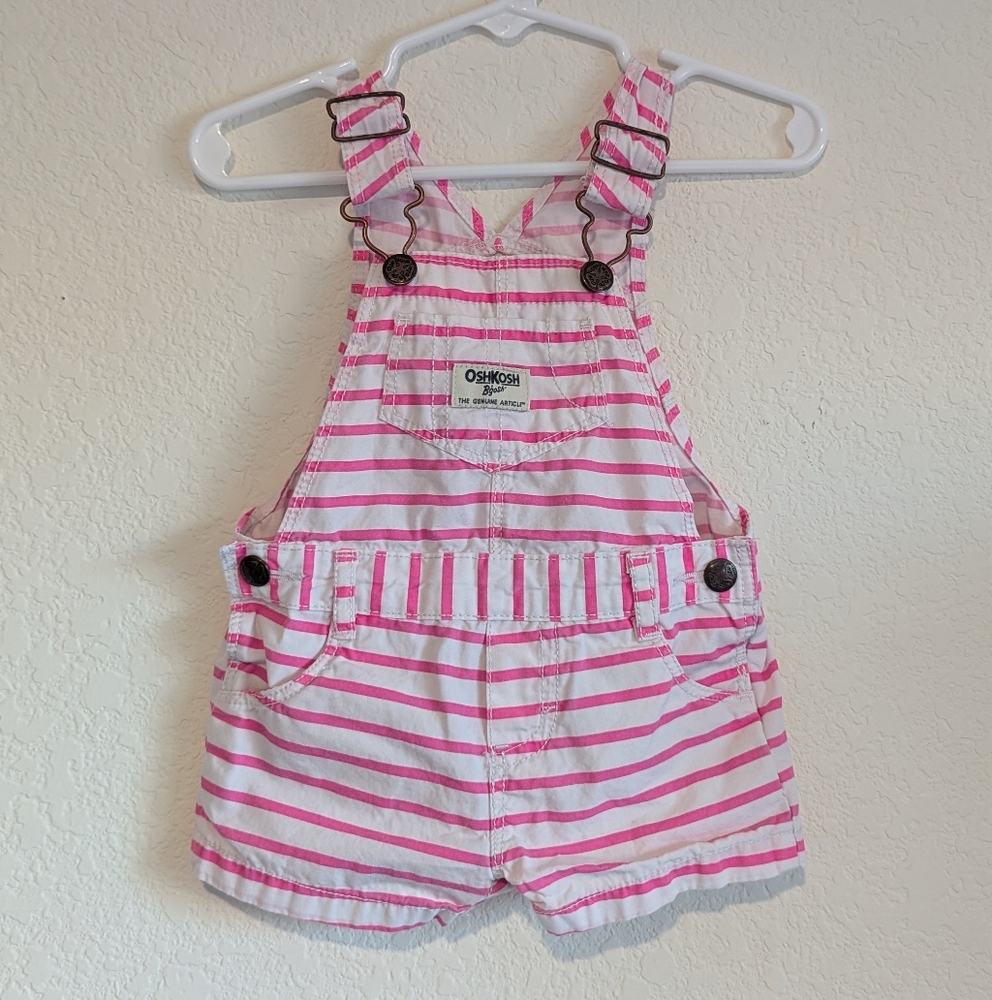Osh Kosh B'gosh Vestbak Striped Overalls